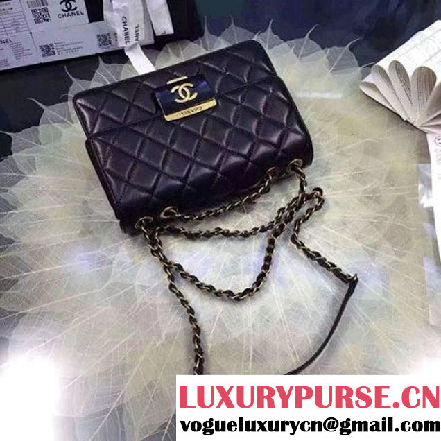 Chanel Sheepskin & Resin Flap Bag Pre S/S 2016 (2A057-6032505 )