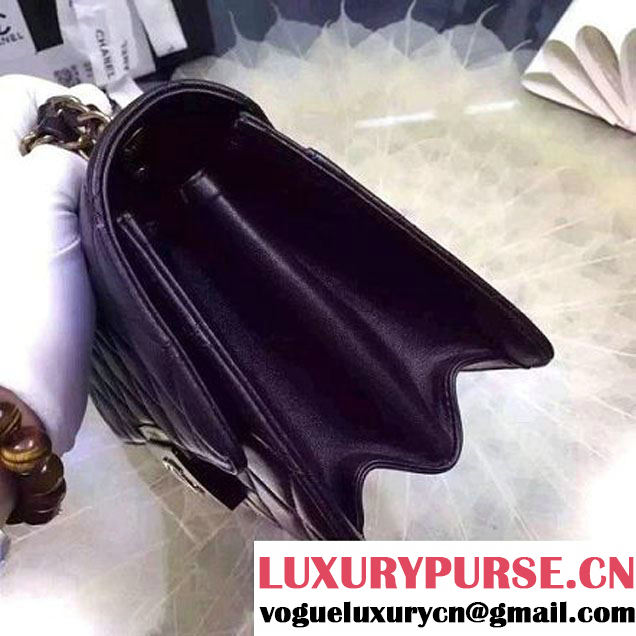 Chanel Sheepskin & Resin Flap Bag Pre S/S 2016 (2A057-6032505 )