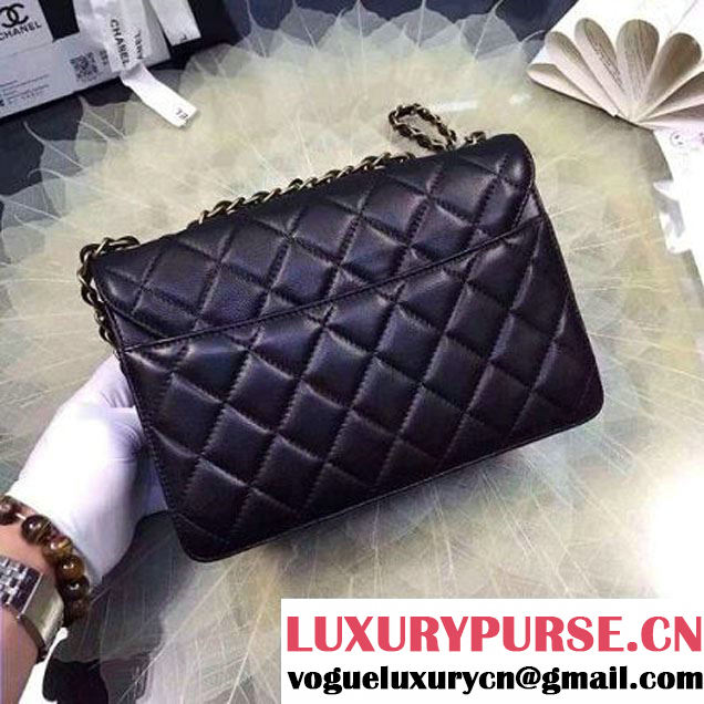 Chanel Sheepskin & Resin Flap Bag Pre S/S 2016 (2A057-6032505 )