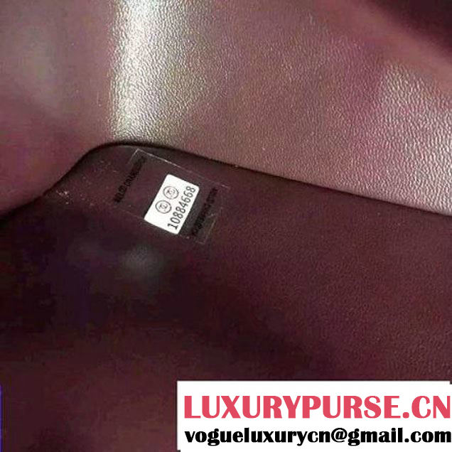 Chanel Goatskin Flap Bag A93229 Red Pre-S/S 2016 (2A058-6040804 )