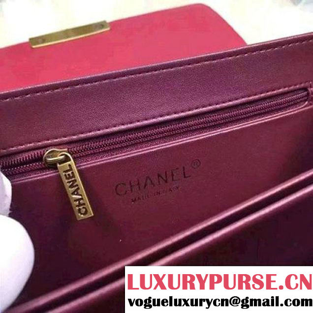 Chanel Medium Sheepskin & Resin Flap Bag A93223 Red Pre-S/S 2016 (2A057-6042107 )