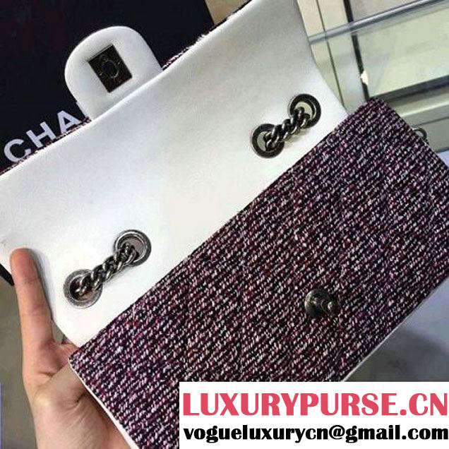 Chanel Tweed & Calfskin Medium Flap Bag 2016 (2A143-6042705 )