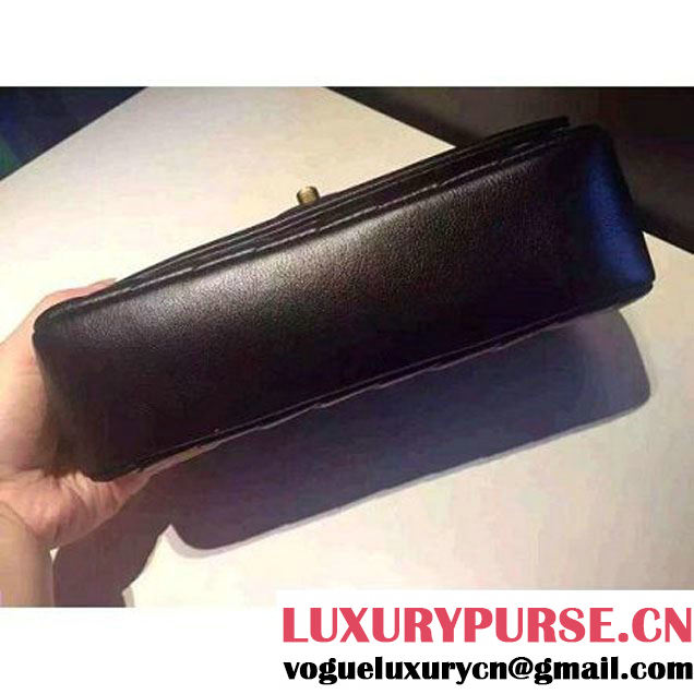 Chanel Small Lambskin Flap Bag A93229 Black Pre-S/S 2016 (2A057-6051321 )
