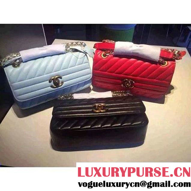 Chanel Small Lambskin Flap Bag A93229 Black Pre-S/S 2016 (2A057-6051321 )