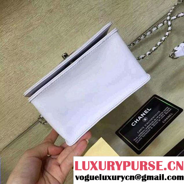 Chanel Small Lambskin Diamond Quilting Flap Bag Off-White 2016 (2a143-6052740 )