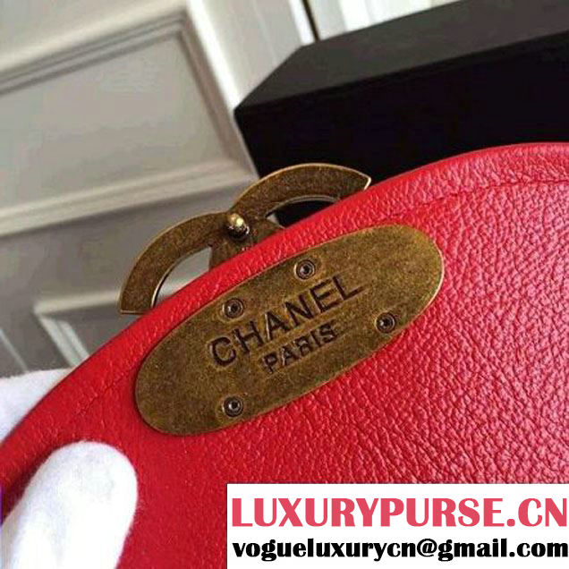 Chanel Coco Curve Flap Messenger Bag A93460 Red Paris 2016 (KN-6070420 )