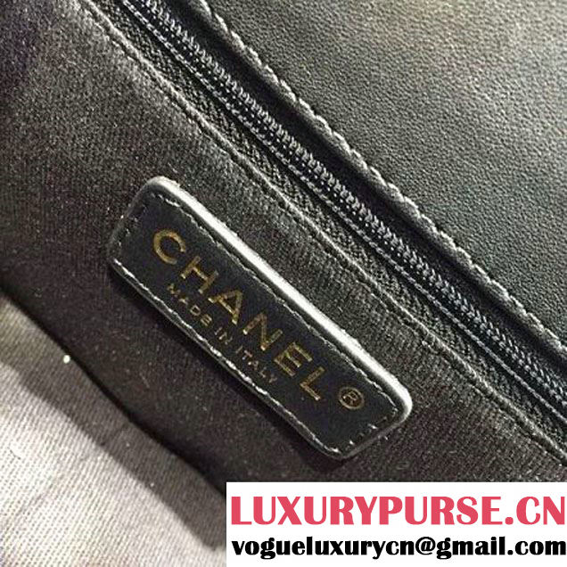 Chanel Coco Curve Flap Messenger Bag A93461 Black Paris 2016 (2A143-6070613 )