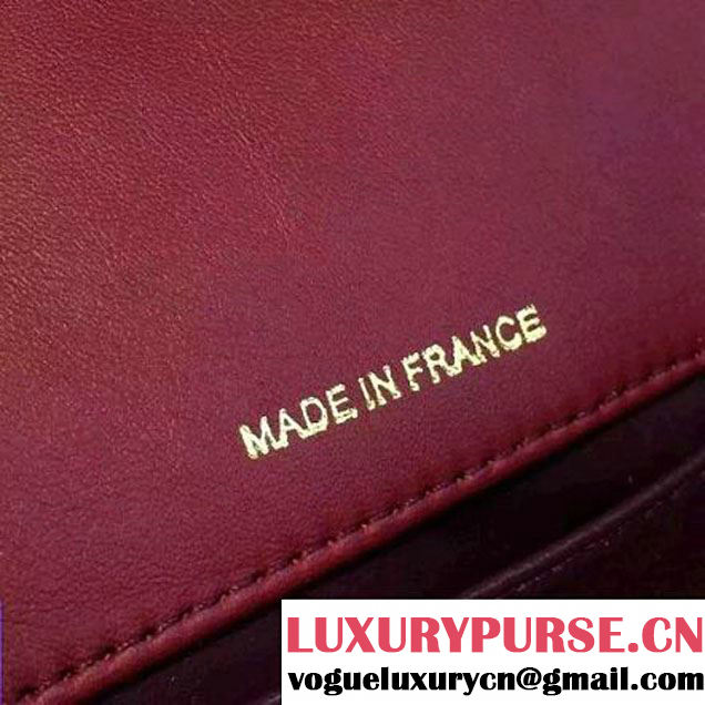 Chanel Calfskin Flap Waist Bag Red 2016 (YUN-6082436 )