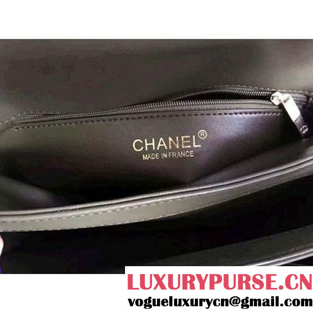 Chanel Lambskin Trendy CC Small Flap Bag With Top Handle A92236 Army Green F/W 2016 (2A058-6092004 )