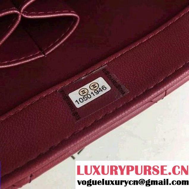 Chanel Lambskin Trendy CC Small Flap Bag With Top Handle A92236 Red F/W 2016 (Gold Metal) (2A058-6092007 )