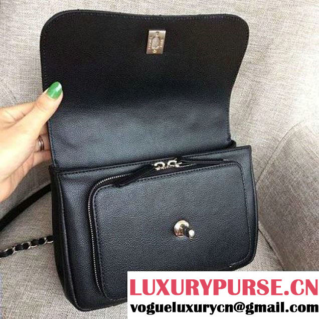 Chanel Business Affinity Flap Bag with Top Handle A93607 F/W 2016 (AV-6101409 )