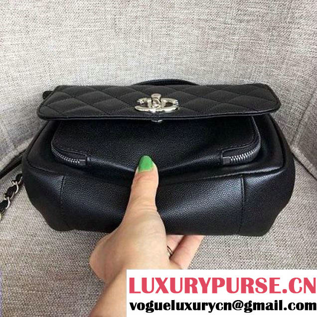 Chanel Business Affinity Flap Bag with Top Handle A93607 F/W 2016 (AV-6101409 )