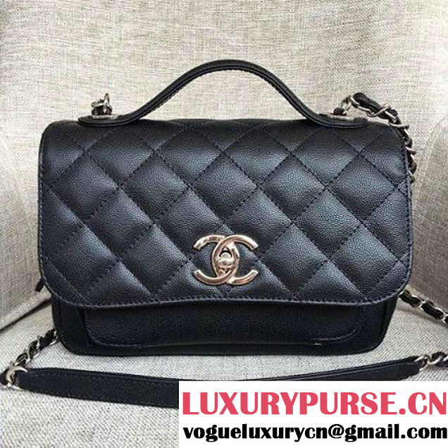 Chanel Business Affinity Flap Bag with Top Handle A93607 F/W 2016 (AV-6101409 )
