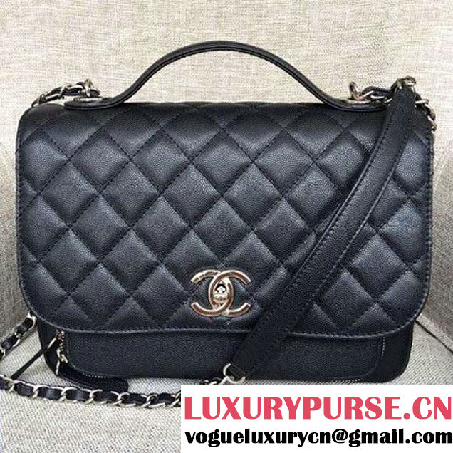 Chanel Business Affinity Large Flap Bag with Top Handle A93608 F/W 2016 (AV-6101410 )