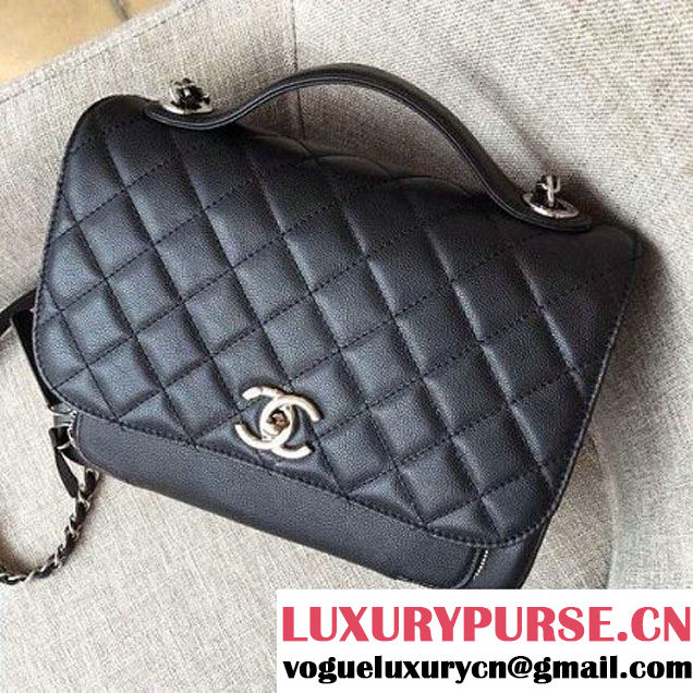Chanel Business Affinity Large Flap Bag with Top Handle A93608 F/W 2016 (AV-6101410 )