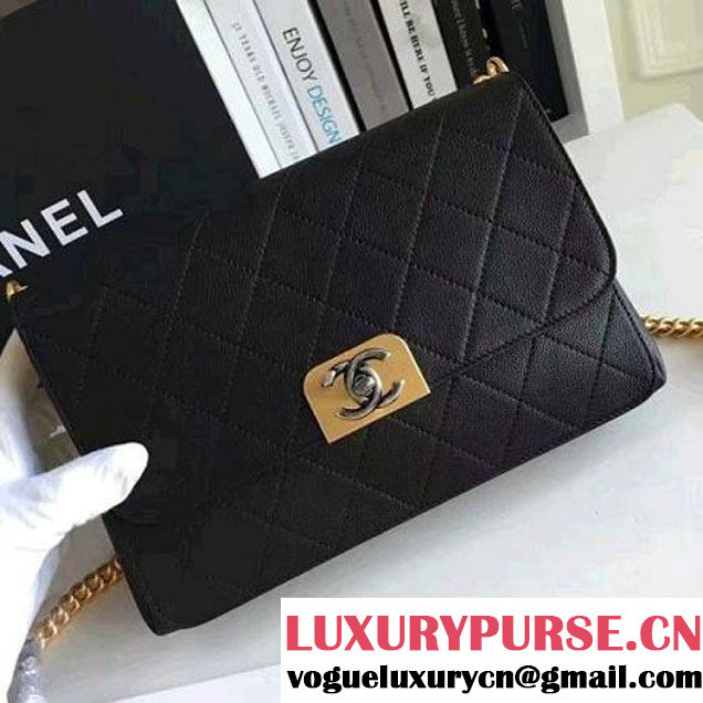 Chanel Calfskin Large Straight Lines Flap Bag F/W 2016 (KN-6101718 )