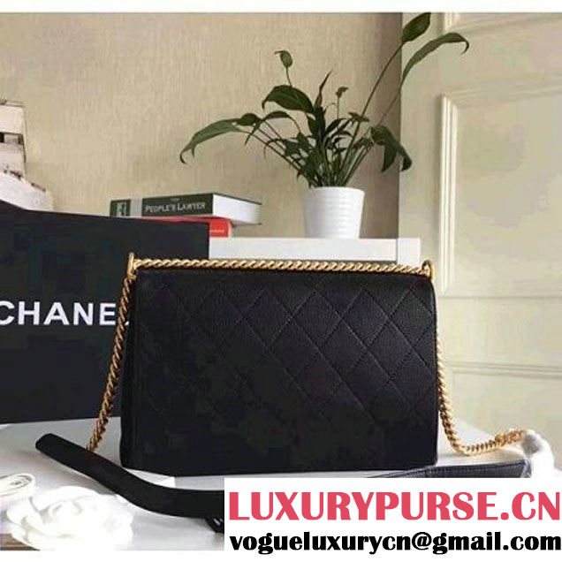Chanel Calfskin Large Straight Lines Flap Bag F/W 2016 (KN-6101718 )