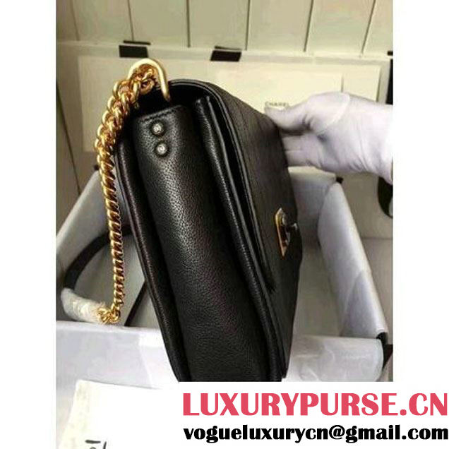 Chanel Calfskin Large Straight Lines Flap Bag F/W 2016 (KN-6101718 )
