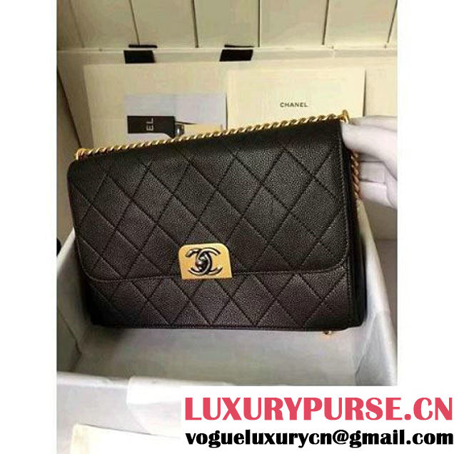 Chanel Calfskin Large Straight Lines Flap Bag F/W 2016 (KN-6101718 )