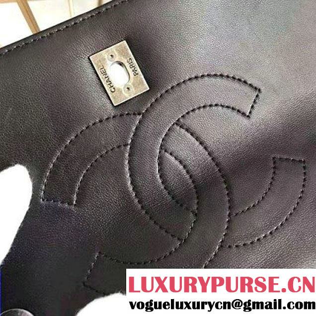 Chanel Lambskin Trendy CC Small Flap Bag With Top Handle A92236 Black F/W 2016 (KN-6122610 )