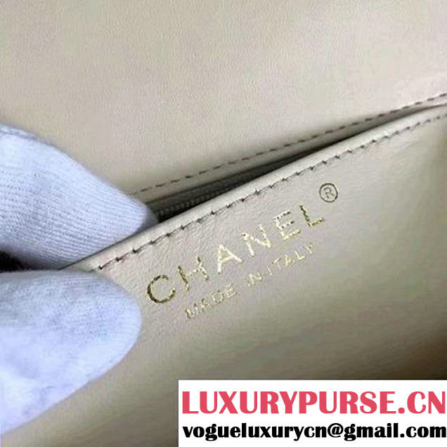 Chanel Crochet Braid Cayo Coco Flap Bag A93680 Beige Cruise 2017 (KN-7010418 )