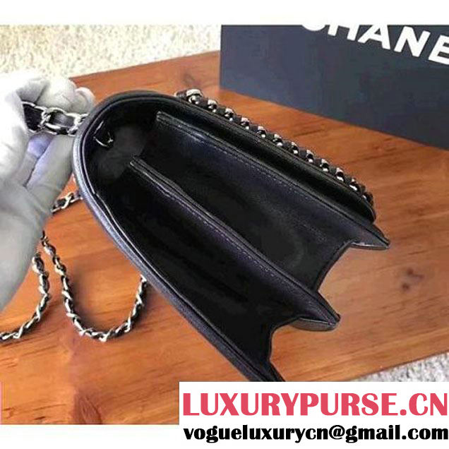 Chanel Chain Braided Chic Small/Medium Flap Bag A98774/A98775 Black 2017 (KN-7032105 )