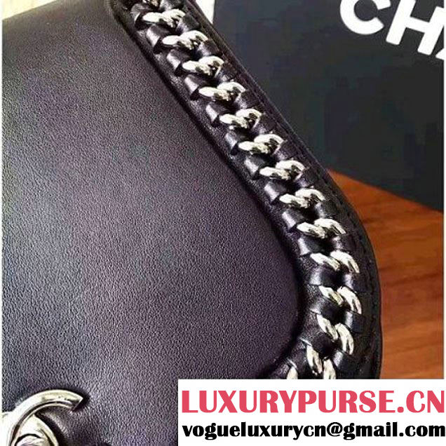 Chanel Chain Braided Chic Small/Medium Flap Bag A98774/A98775 Black 2017 (KN-7032105 )
