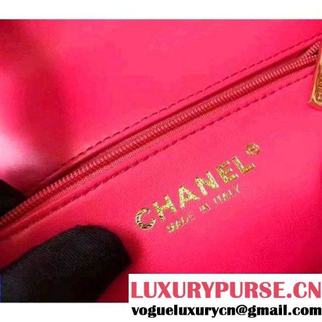 Chanel Caviar Calfskin CC Filigree Flap Small Bag A93340 Rosy 2017 (KN-7051811 )
