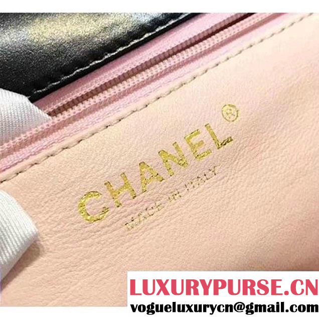 Chanel Caviar Calfskin CC Filigree Flap Medium Bag Black 2017 (KN-7051816 )