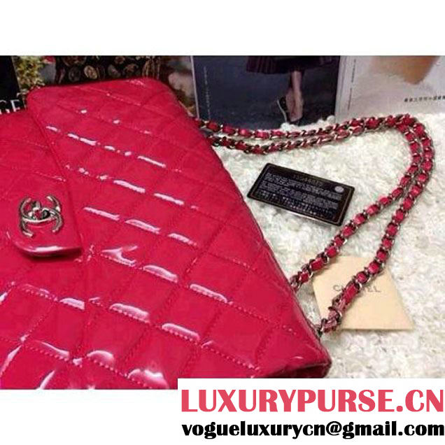 Chanel 3 Bag 2014 Large Or Medium Size in red (C89745 ) (C89745 )