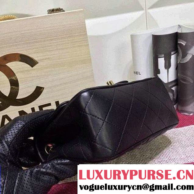 Chanel Lambskin Mini Classic Flap Bag Black (1A022-2805 )