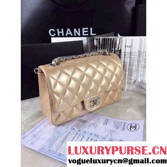 Chanel Matte Series Caviar Calfskin Leather Mini Classic Flap Bag A1116 (Matte Silver Hardware) (A0-052970 )