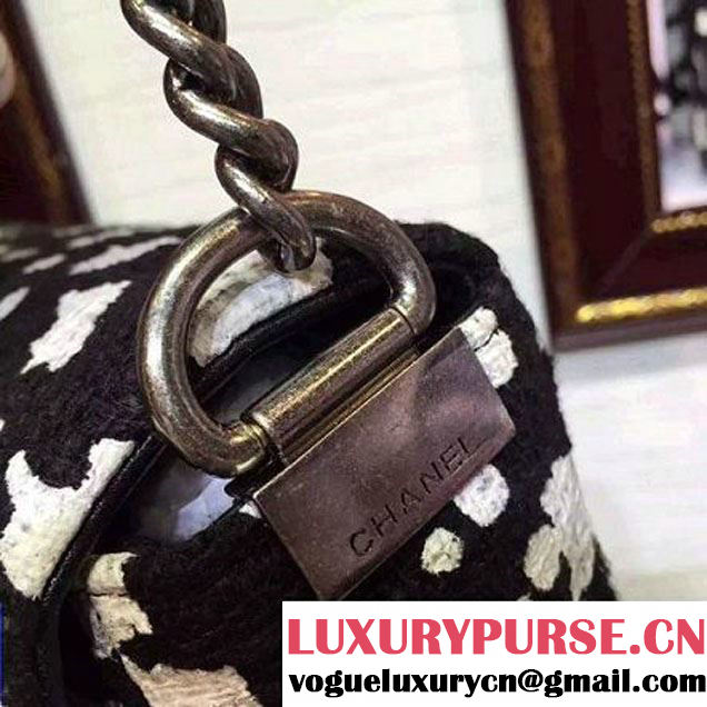 Chanel Paint Splatter Print Messenger Bag SS 2015 (2a136-053164 )