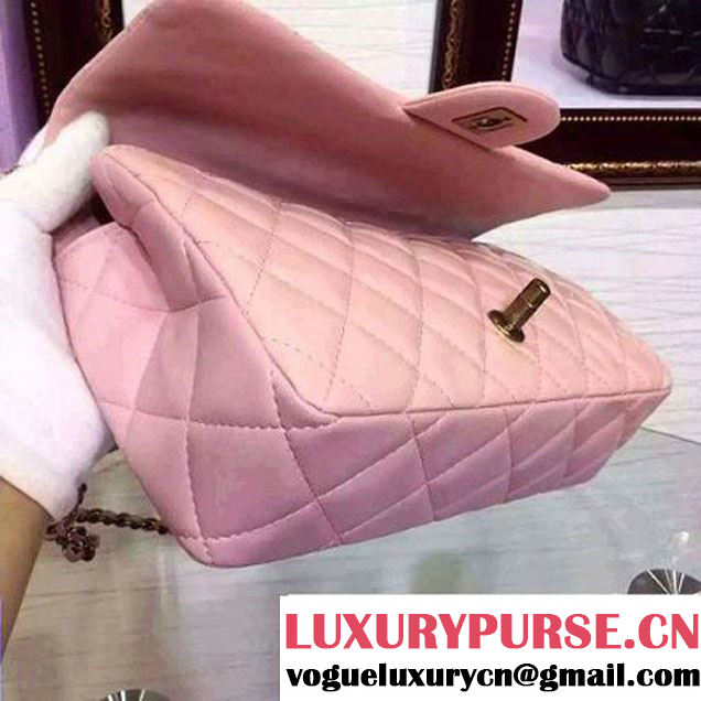 Chanel Patent Goatskin Flap Bag in Pink A92890 Paris-Salzburg 2014/15 (2a136-070363 )