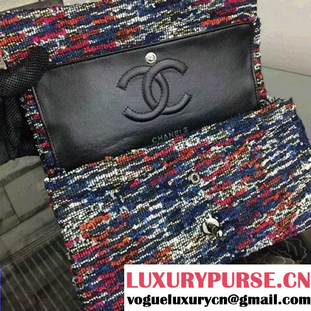 Chanel Medium Tweed Classic Flap Bag 3 2016 (2A058-121103 )