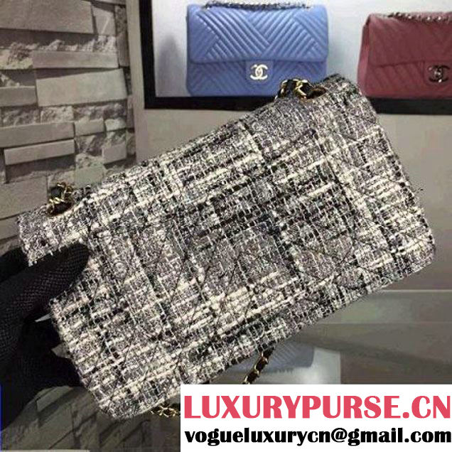 Chanel Medium Tweed Classic Flap Bag 4 2016 (2A058-121104 )