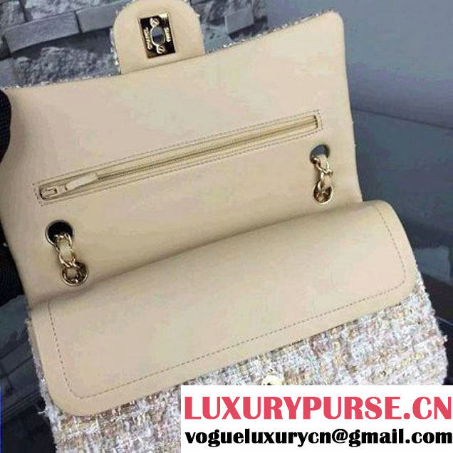 Chanel Medium Tweed Classic Flap Bag 8 2016 (2A058-121108 )