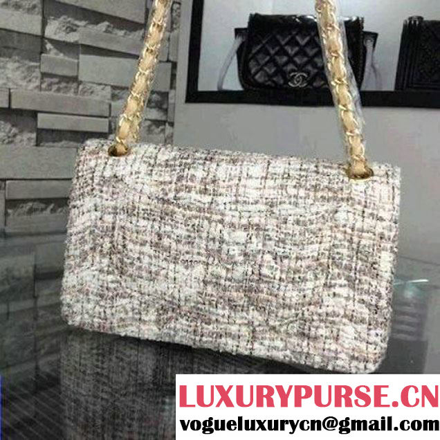 Chanel Medium Tweed Classic Flap Bag  11 2016 (2A058-121111 )