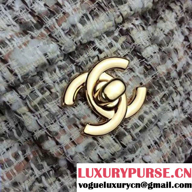 Chanel Medium Tweed Classic Flap Bag  11 2016 (2A058-121111 )