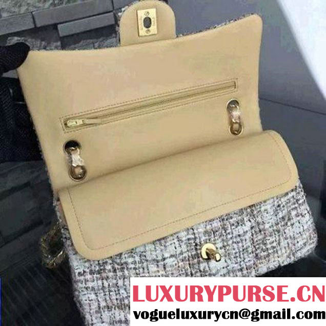 Chanel Medium Tweed Classic Flap Bag  11 2016 (2A058-121111 )