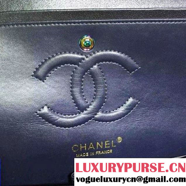 Chanel Medium Iridescent Calfskin Classic Double Flap Bag  Metallic (2A020-6022611 )