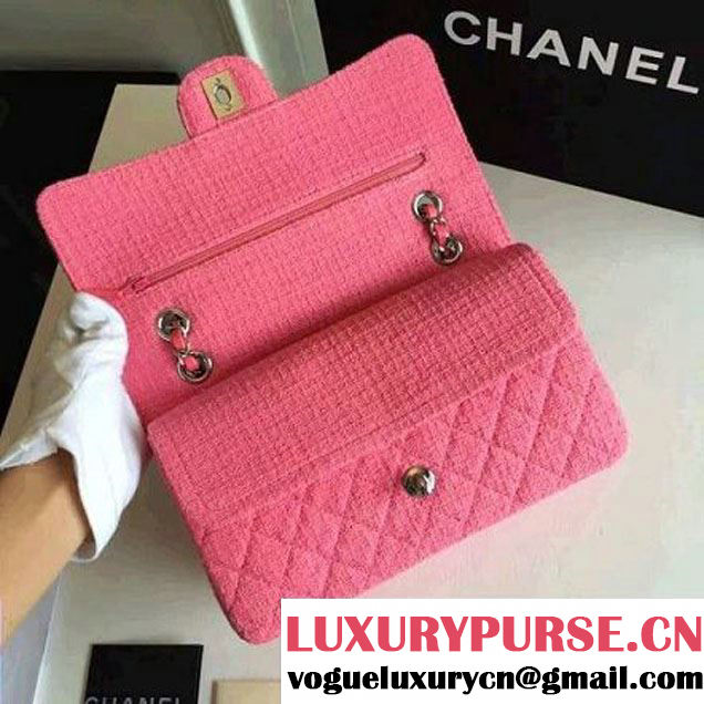 Chanel Tweed Flower Medium Classic Flap Bag 2016 (KN-6070602 )