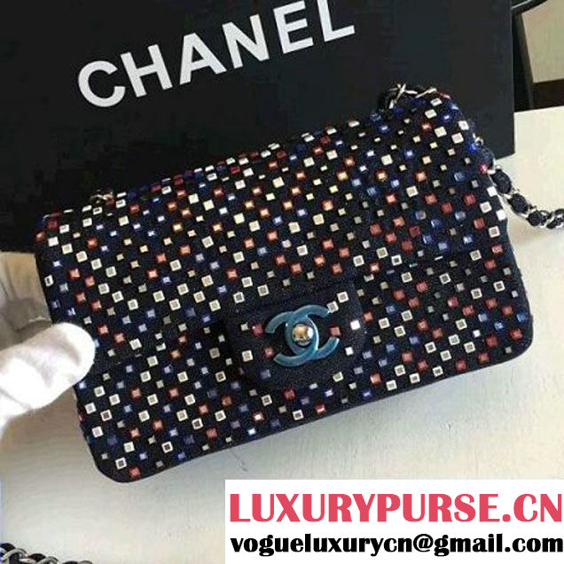 Chanel Multicolor Sequins Embellishment Classic Flap Bag 2016 (KN-6072208 )