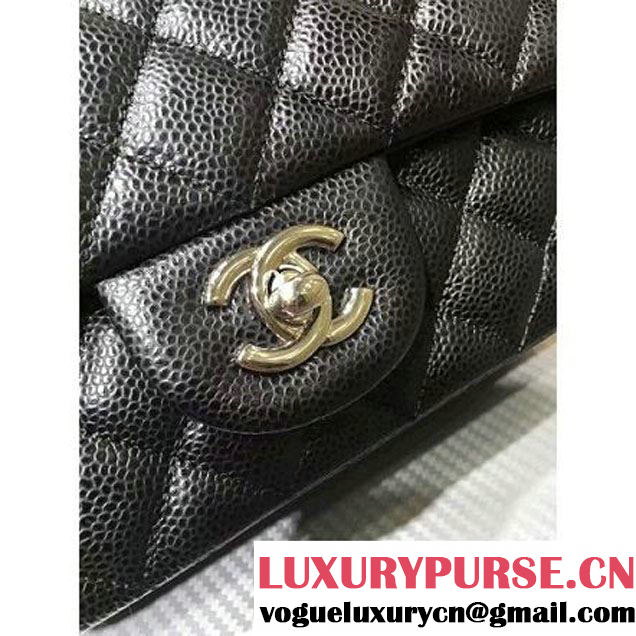 Chanel 1116 Mini Rectangular Caviar Calfskin Classic Flap Bag Black (MC-6082901 )