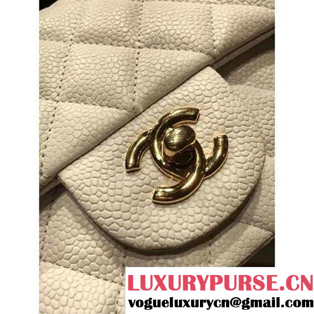 Chanel 1116 Mini Rectangular Caviar Calfskin Classic Flap Bag White (MC-6082903 )