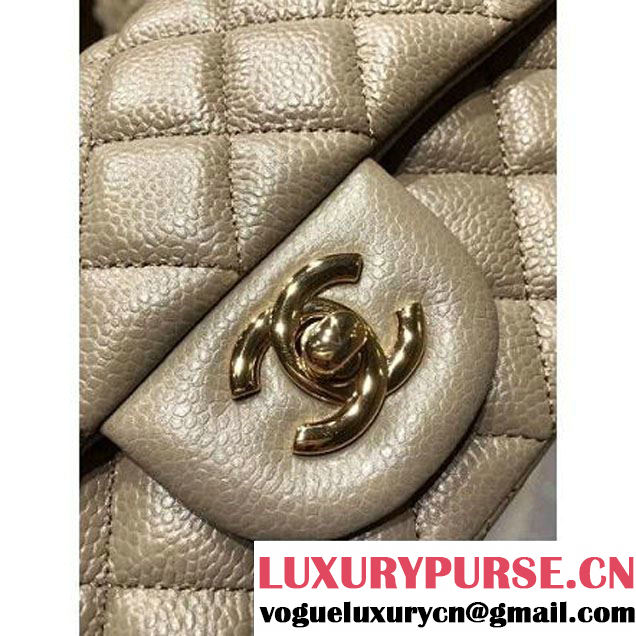 Chanel 1116 Mini Rectangular Caviar Calfskin Classic Flap Bag Gray (MC-6082904 )