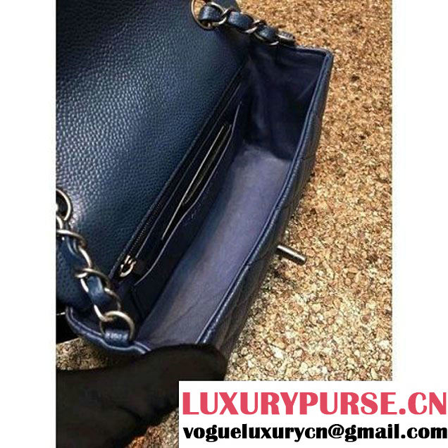 Chanel 1116 Mini Rectangular Caviar Calfskin Classic Flap Bag Blue (MC-6082907 )