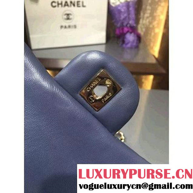 Chanel 1116 Mini Rectangular Lambskin Classic Flap Bag Gray (Gold Hardware) (MC-6082915 )