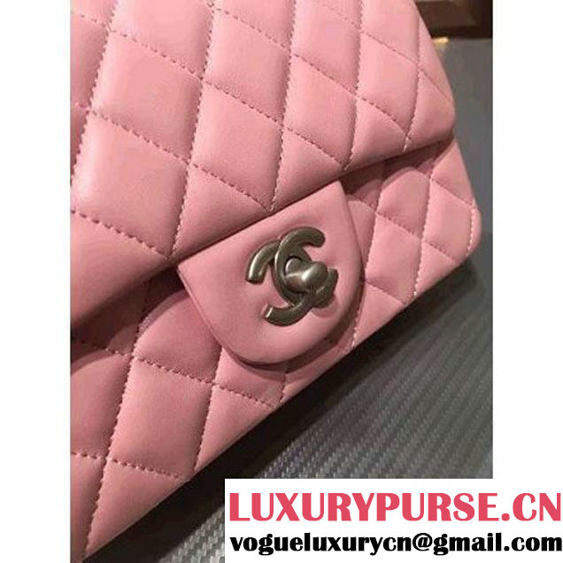 Chanel 1116 Mini Rectangular Lambskin Classic Flap Bag & Pearl Hardware Pink (MC-6082930 )
