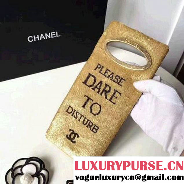 Chanel Sequins Clutch Bag A98677 Black Gold 2017 (2A058-7101405 )
